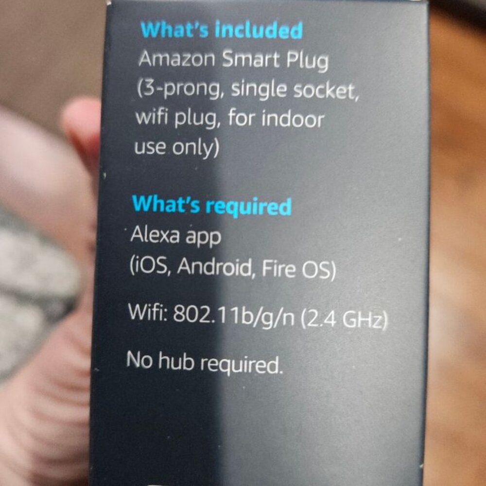 AMAZON "ALEXA" SMART PLUG - WORKS WITH ALEXA VOICE CONTROL, 3-PRONG - Picture 4 of 6